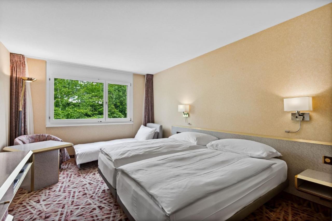 Becozy Au Parc Retro Edition Self-Check-In Rooms & Studios Fribourg Exteriör bild