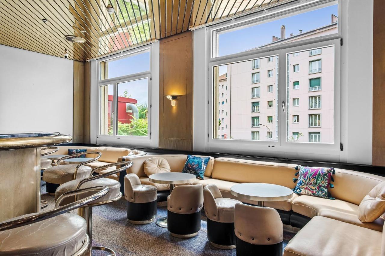 Becozy Au Parc Retro Edition Self-Check-In Rooms & Studios Fribourg Exteriör bild