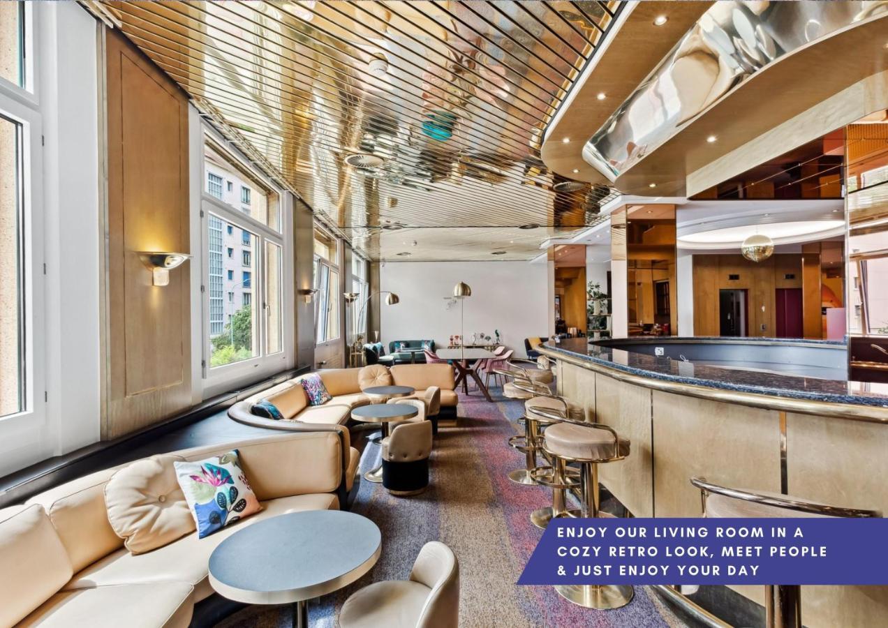 Becozy Au Parc Retro Edition Self-Check-In Rooms & Studios Fribourg Exteriör bild